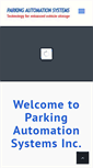 Mobile Screenshot of parkingautomation.net